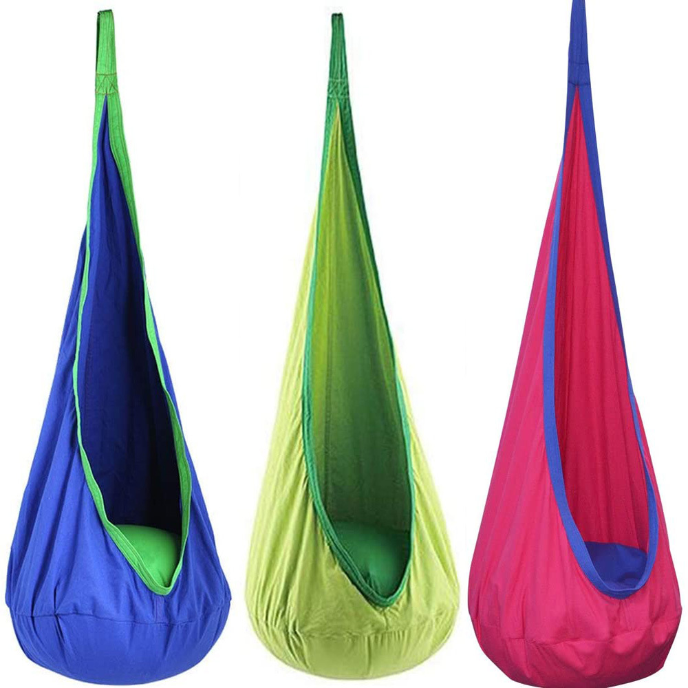 Kids Outdoor Hammock Chair - Neue kinder Hängen Stuhl Tragbare Fallschirm