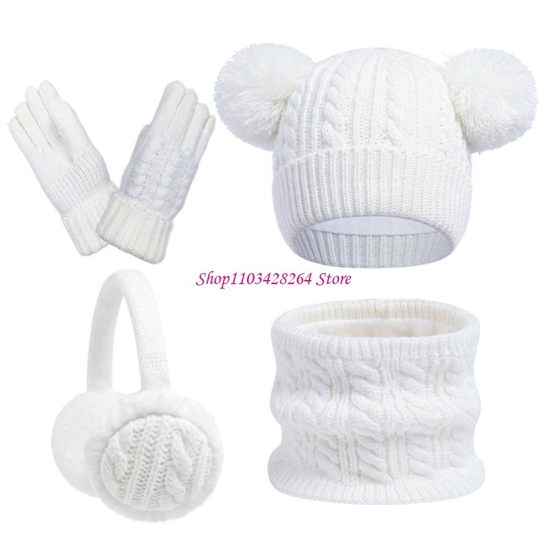 Kids Outdoor Gear - Mehrzweck-Winterbekleidungsset für Kinder, modische Mütze mit