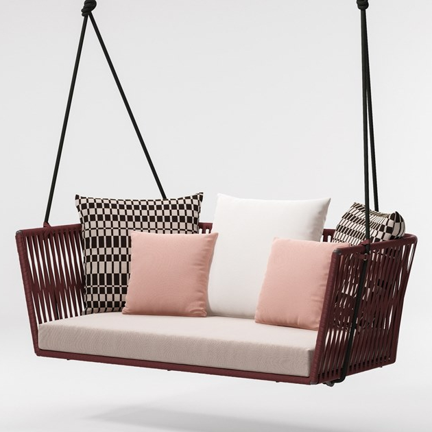 Kids Outdoor Hammock Chair - Neues Outdoor-Garten-Baumschaukel-Set für Kinder, Indoor-Doppelseil-Hängematte, Hängesessel