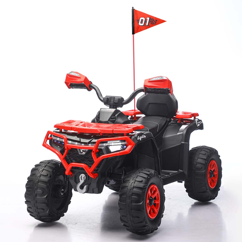 Kids Outdoor Ride On - Elektrisches Kinderauto 24V 550W mit Bluetooth-Musik,