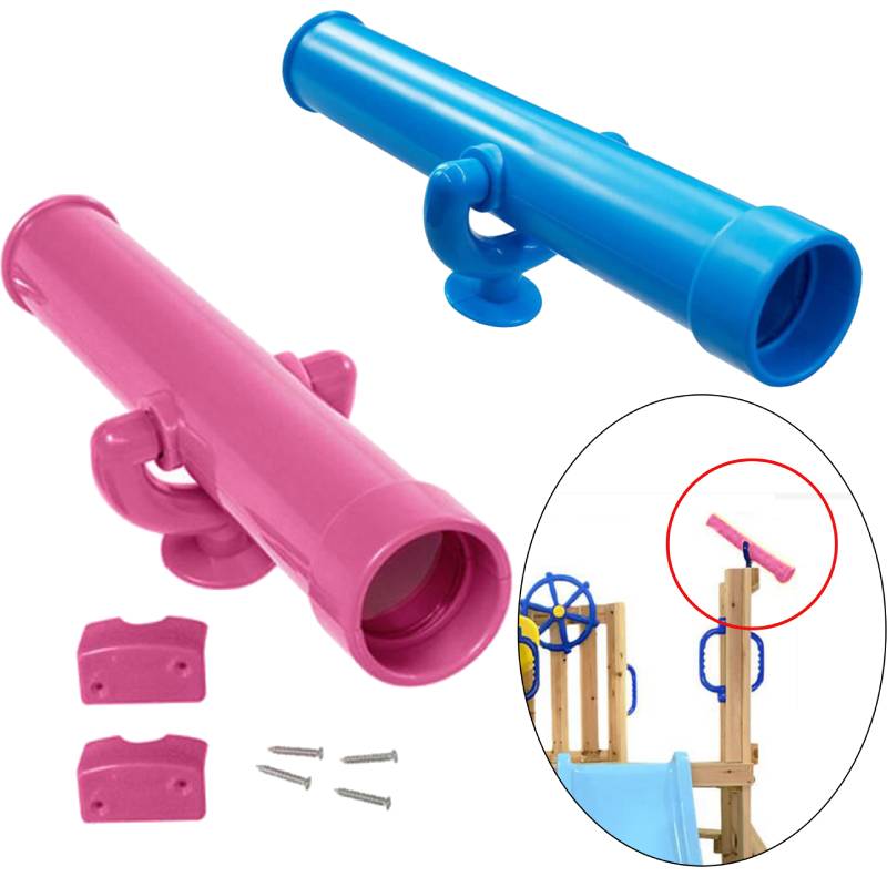 Kids Outdoor Climbing Equipment - Kinderspielplatz-Spielzeug, Teleskop im Lieferumfang enthalten, Montagezubehör,