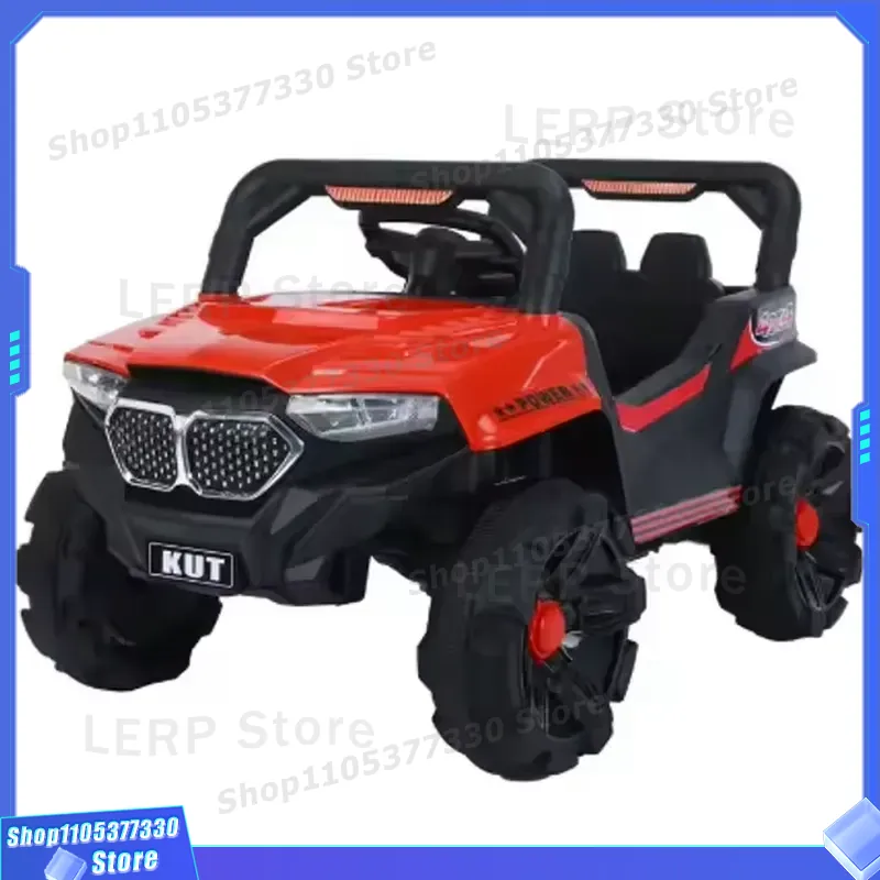 Kids Outdoor Ride On - Elektrisches Kinderauto mit 4 Rädern, batteriebetriebenes