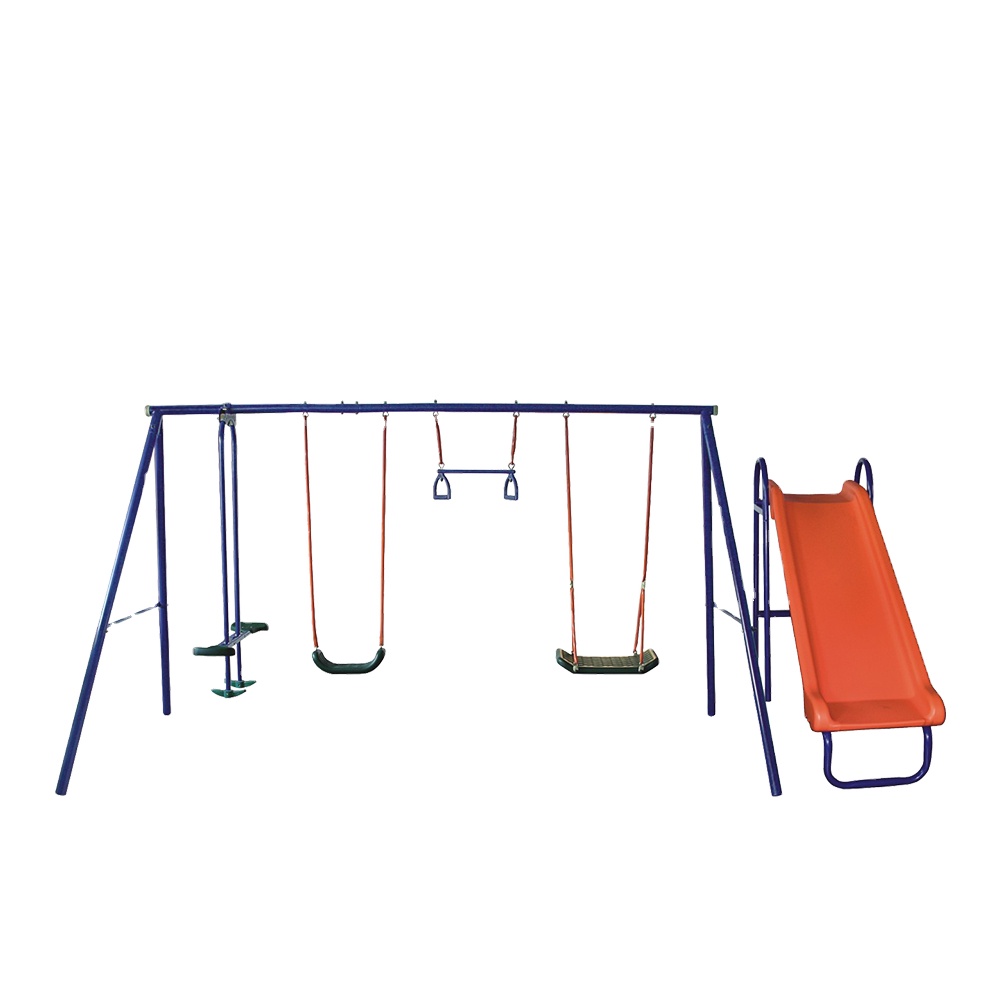 Kids Outdoor Slide Set - WR-Großhandel Günstiges Sechsfach-Schaukelset für den Garten: