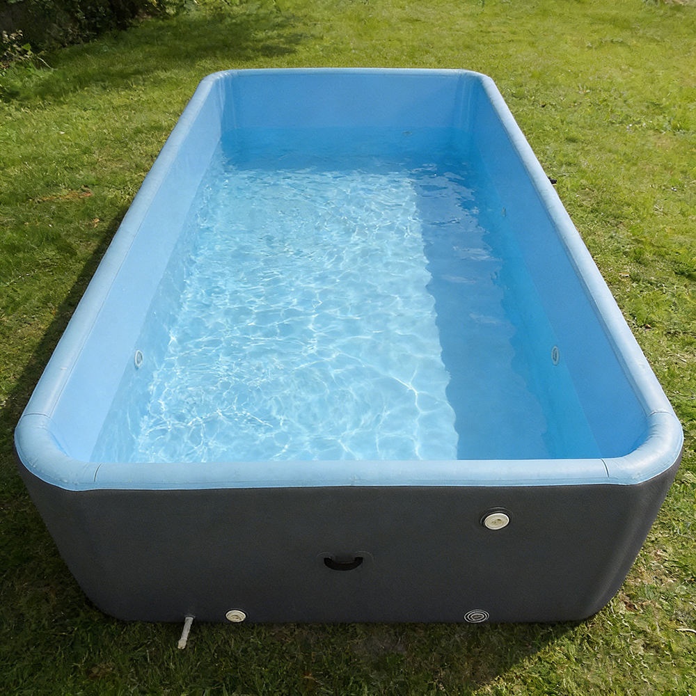 Outdoor Kid Friendly - Großhandel Umweltfreundlicher Drop-Stitch-Swimmingpool Aufblasbarer Pool aus