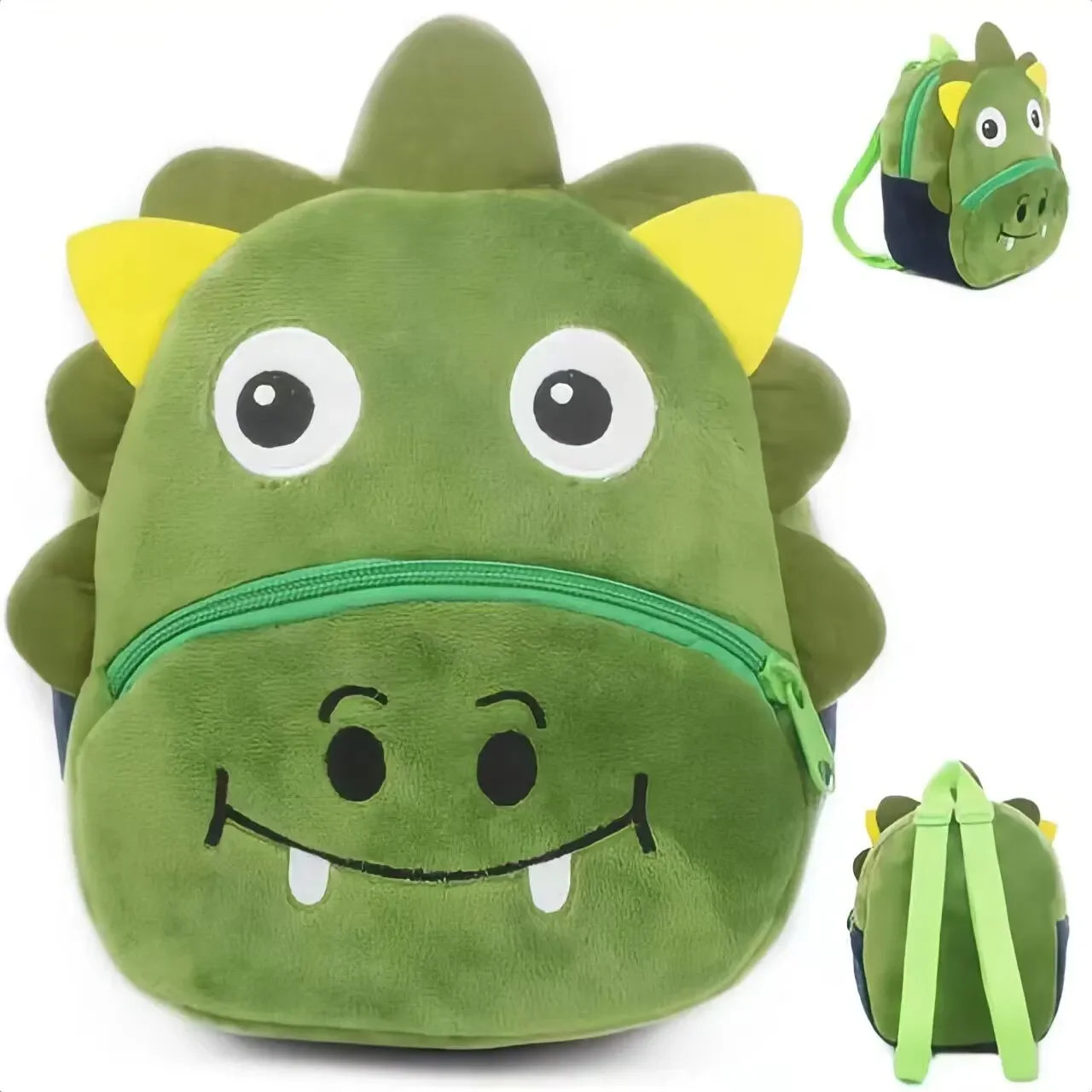 Kids Outdoor Backpack - Neuer 3D-Cartoon-Tier-Plüsch-Kinderrucksack, Kawaii-Trend-Schulrucksack für Mädchen, modischer