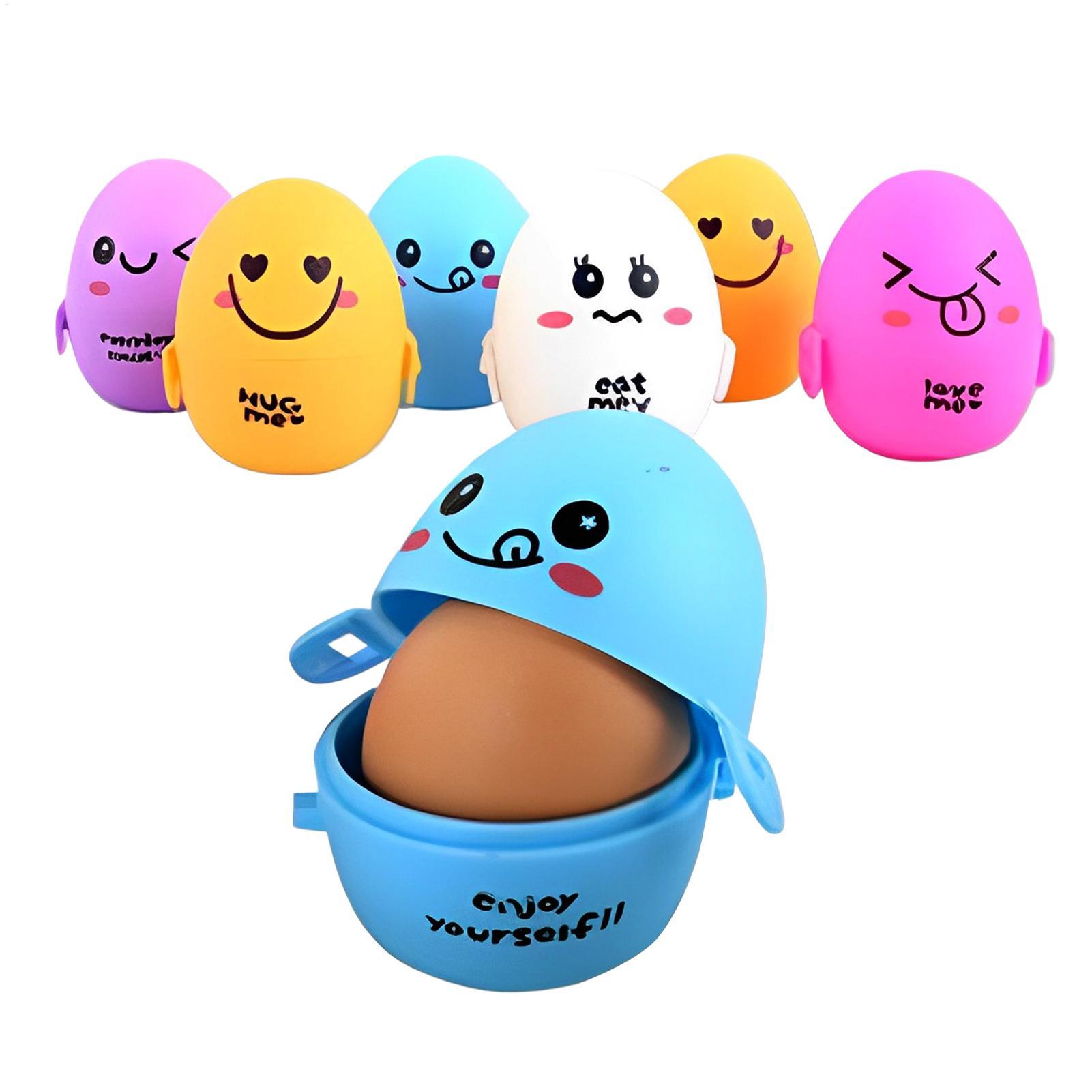 Kids Outdoor Kitchen - Camping-Eierhalter, Cartoon-Eier-Aufbewahrungsbox, auslaufsichere Eier-Aufbewahrungsbox, Behälter für