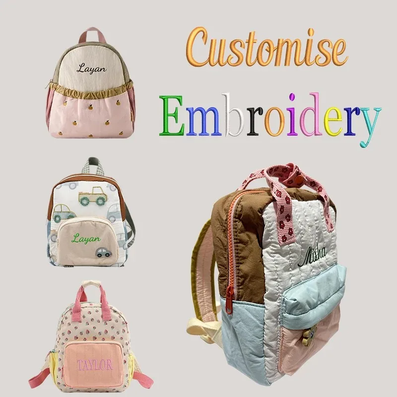 Kids Outdoor Backpack - Niedlicher Dopamin-Farbblock-Kinderrucksack – 4 Stile verfügbar,