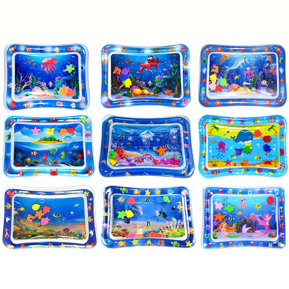 Slip Slide Water Mat - 1pc Aufblasbare PVC Spielen Matte Baby