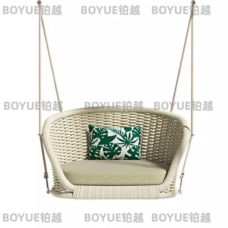 Kids Outdoor Hammock Chair - Rattan-Hängesessel für Außenbereich, Terrasse, Balkon, Innenbereich,
