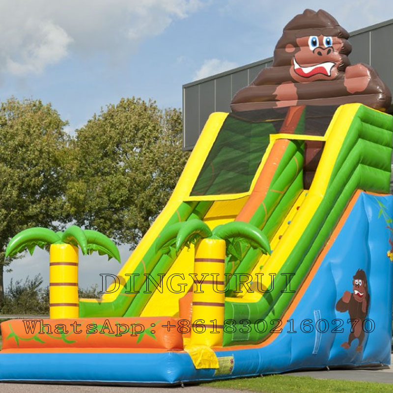 Outdoor Kid Friendly - Aufblasbare Rutsche Groß für Draußen für