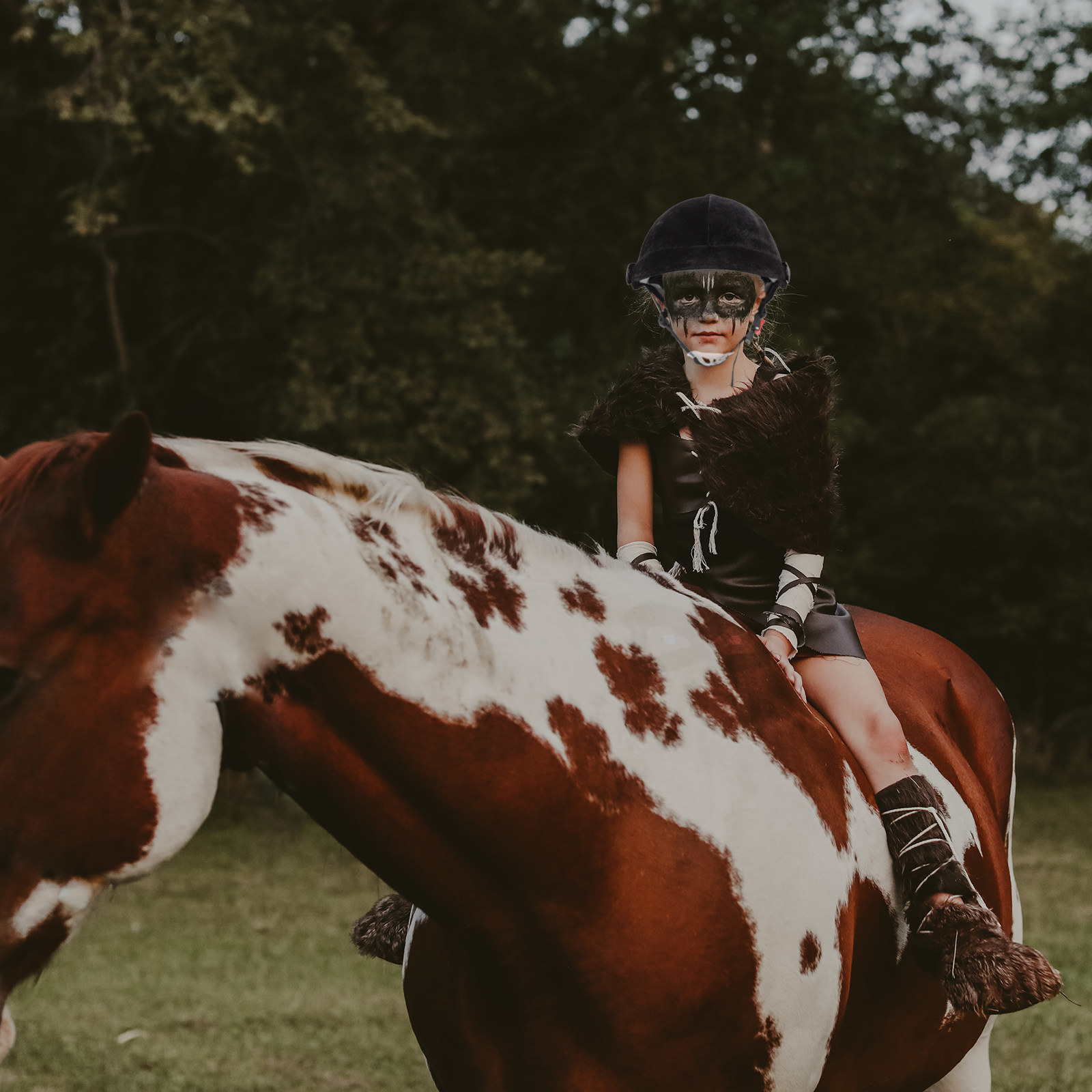 Kids Outdoor Gear - Kinder-Reitausrüstung, Verstellbarer Atmungsaktiver Reitsport-Schutz, Leichter Schutz