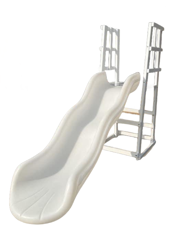 Kids Outdoor Slide Set - Heißer Verkauf Weiß Doppel Rutsche Indoor
