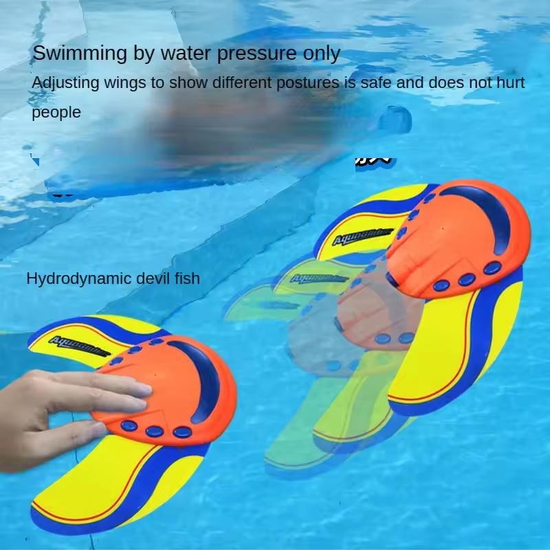 Kids Outdoor Water Toys - Wassergetriebener Teufelsfisch Unterwasser-Gleiter Spielzeug Strand Meer
