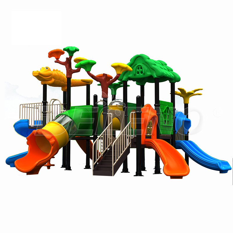 Kids Outdoor Gym Equipment - Multifunktionales Outdoor-Kinderturngerät Kinderspielgeräte Schaukel Klettergerüst Outdoor-Rutsche
