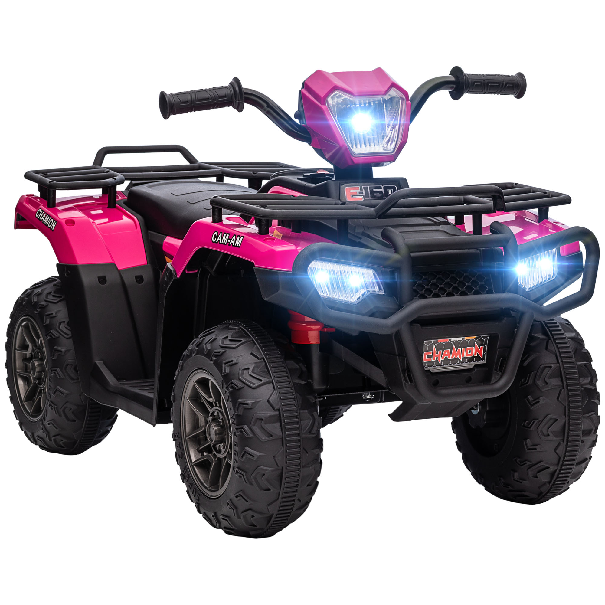 Kids Outdoor Ride On - Elektrisches Kinderauto 12V mit LED-Lichtern, Fernbedienung,