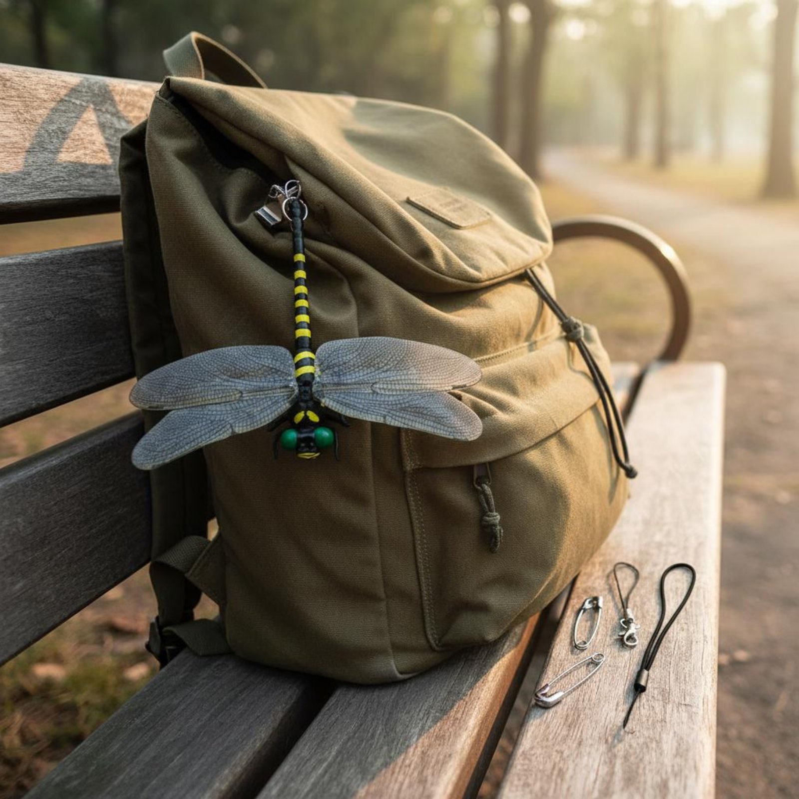 Kids Outdoor Gear - Simuliertes fliegendes Insektenmodell, Spielzeug, leicht, realistisches