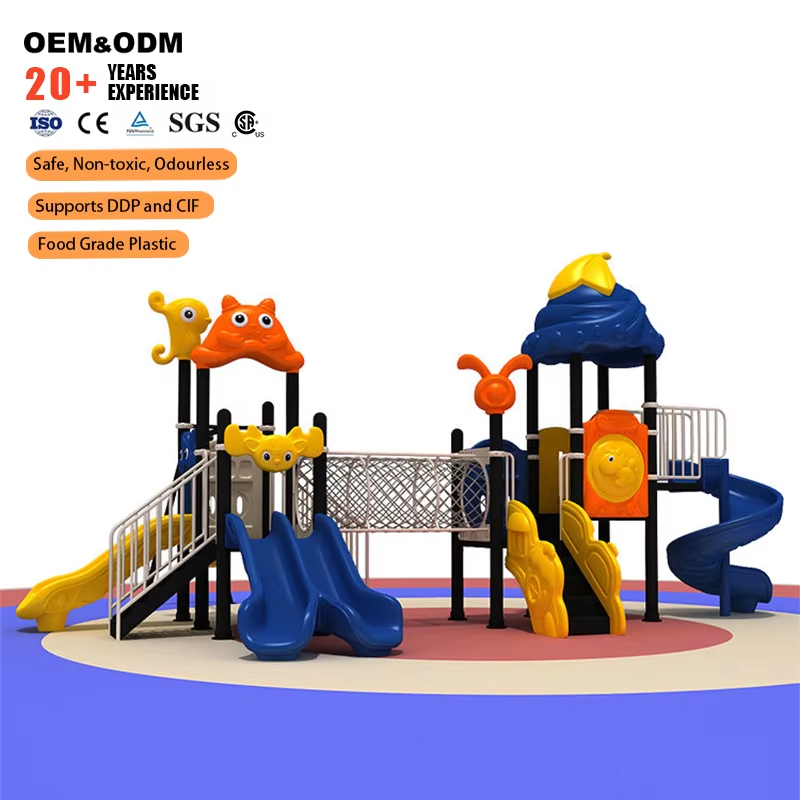 Kids Outdoor Slide Set - Kommerzielle Outdoor-Spielgeräte, große Outdoor-Spielplatzrutsche, Kinderrutsche &