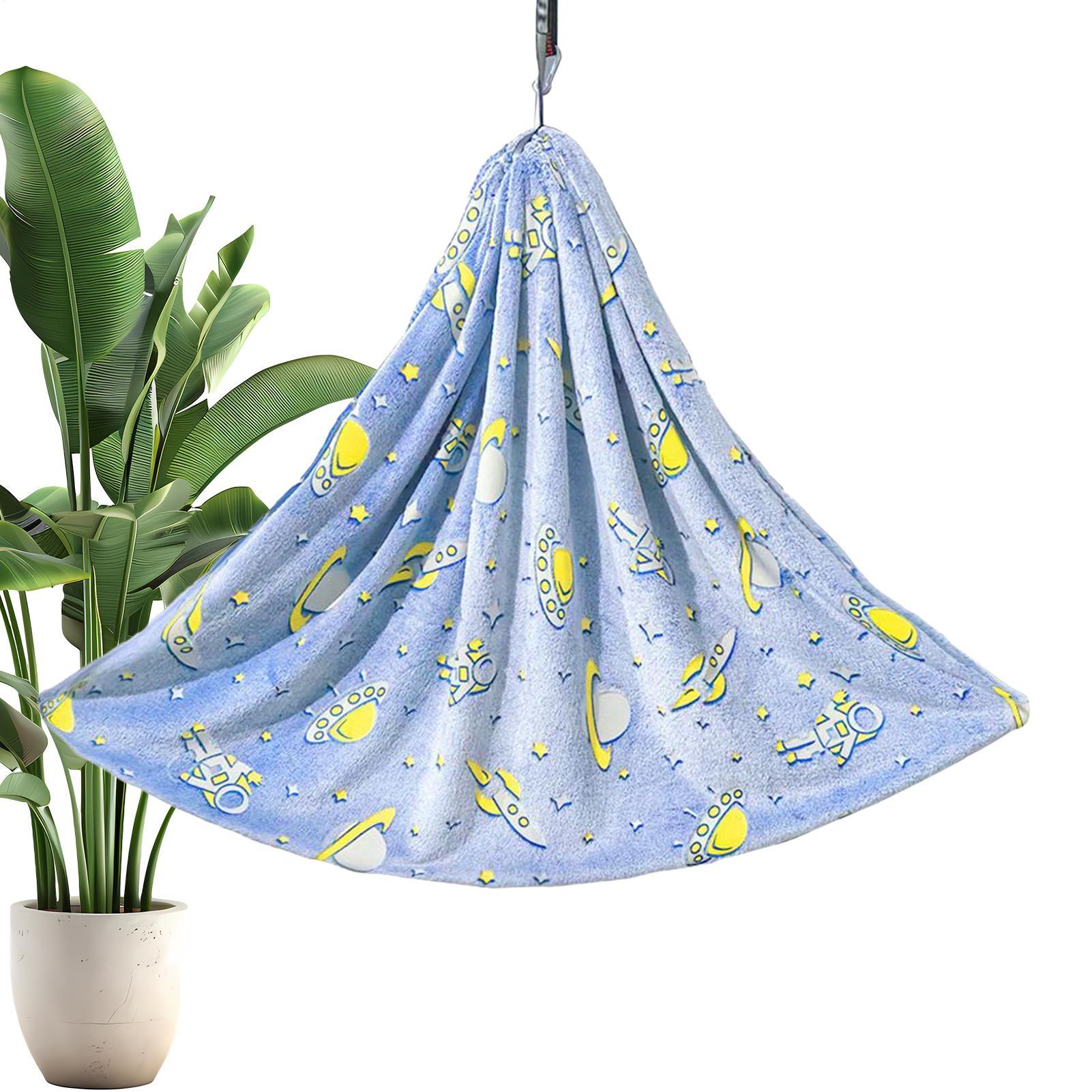 Kids Outdoor Hammock Chair - Kinderschaukelstuhl, im Dunkeln leuchtend, sensorischer Hängemattenstuhl,