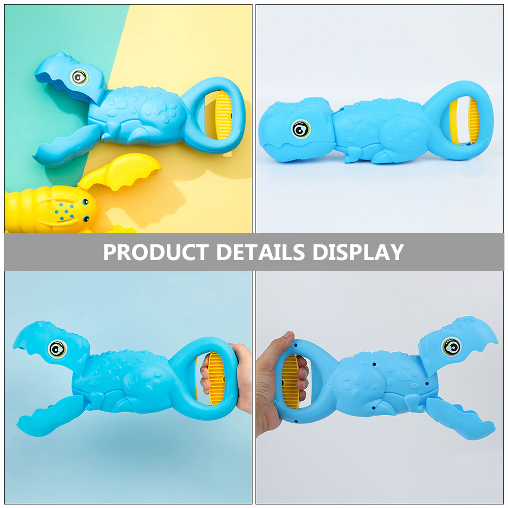 Kids Outdoor Vehicles - Cartoon-Alligator-Greifer aus Kunststoff, mechanischer Arm, Müllgreifer,