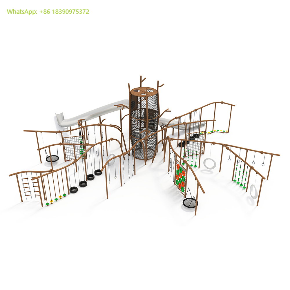 Kids Outdoor Climbing Equipment - Maßgeschneiderte kommerzielle Outdoor-Spielgeräte – Fahrten und