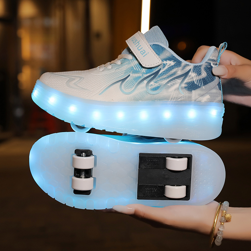Jugend-Rollschuhe mit LED-Lich – Children'S Outdoor Bewertung und Preis