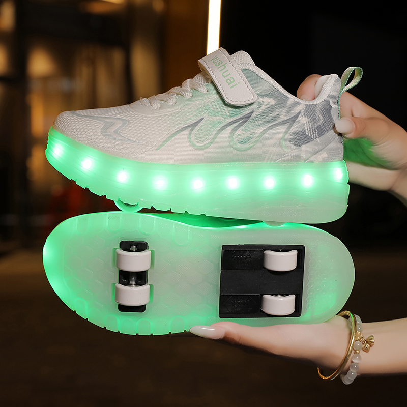 Jugend-Rollschuhe mit LED-Lich – Children'S Outdoor Bewertung und Preis
