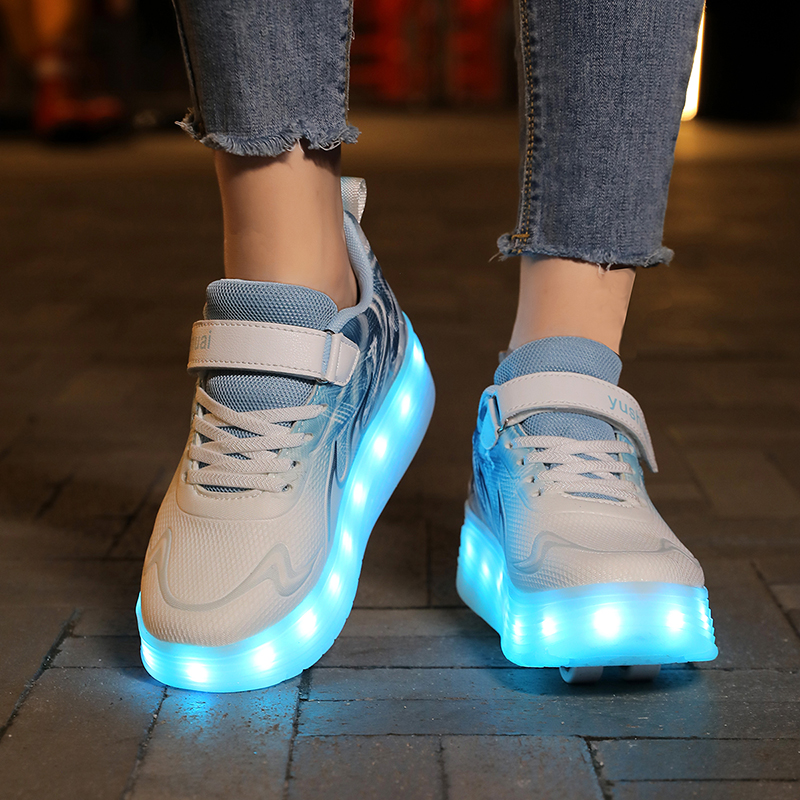 Jugend-Rollschuhe mit LED-Lich – Children'S Outdoor Bewertung und Preis