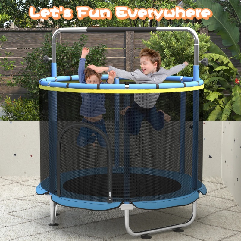 5FT Kleinkind-Trampolin 8-in-1 – Kids Outdoor Hammock Bewertung und Preis