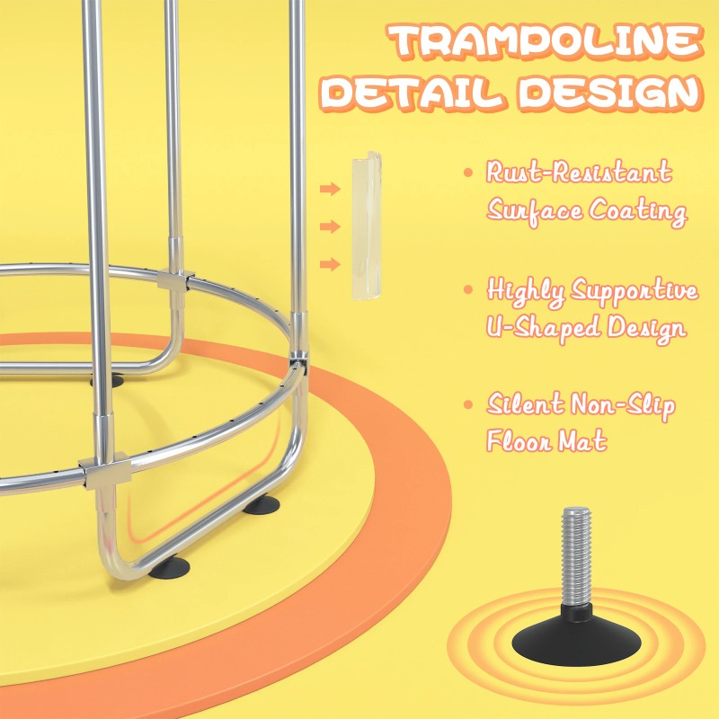 5FT Kleinkind-Trampolin 8-in-1 – Kids Outdoor Hammock Bewertung und Preis