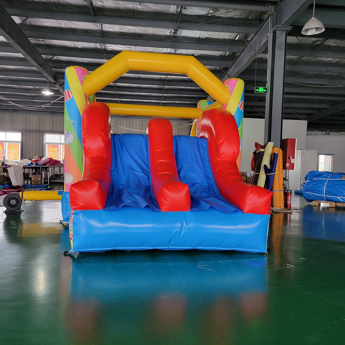 Kommerzielles PVC-Planen-Hüpfb – Play Kids Outdoor Bewertung und Preis
