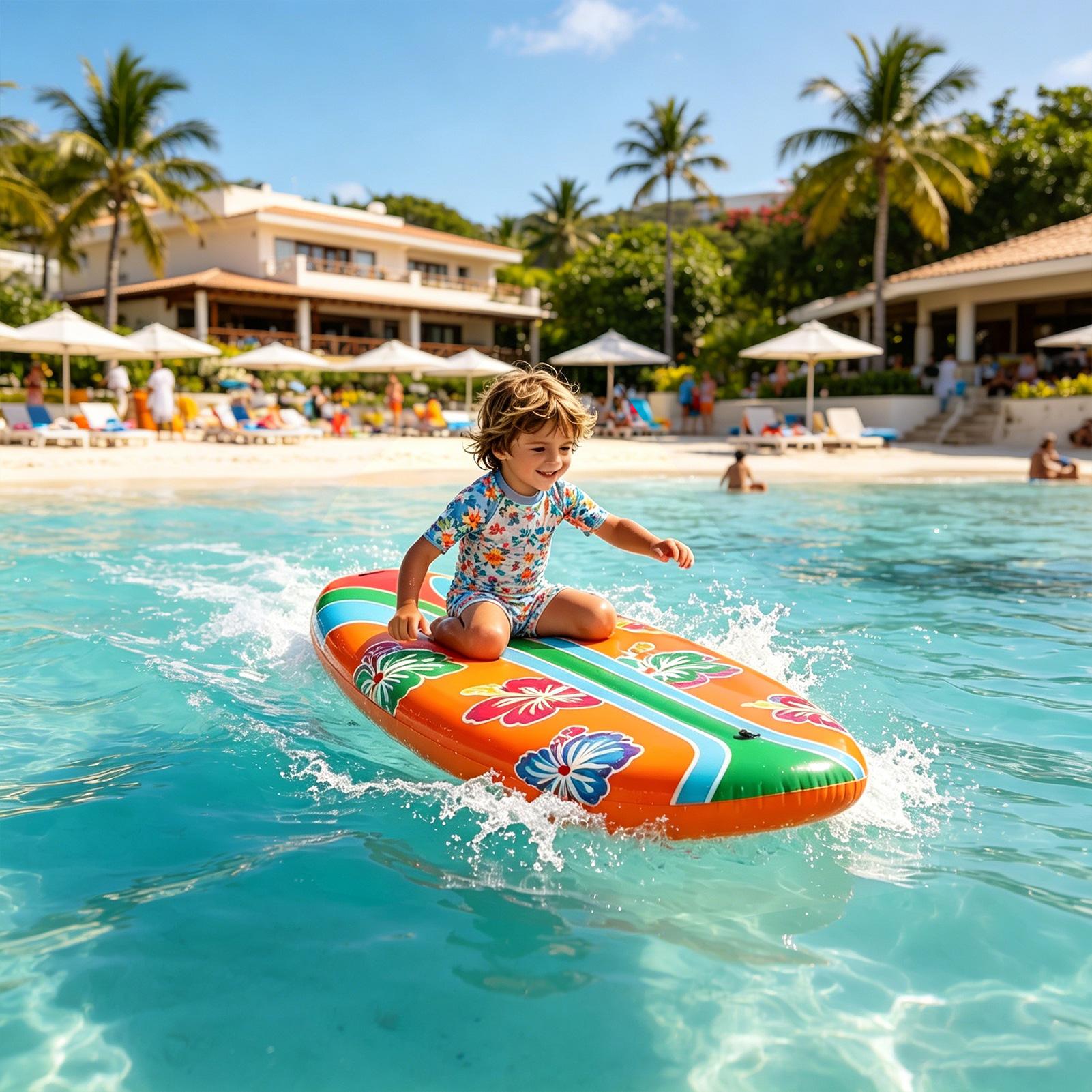 Aufblasbares Surfbrett, 2-teil – Kids Outdoor Water Toys Bewertung und Preis