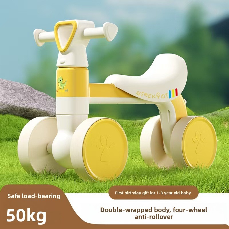 Baby-Balance-Bike mit 4 Rädern – Kids Outdoor Ride On Bewertung und Preis