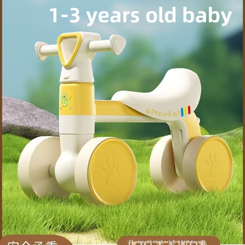 Baby-Balance-Bike mit 4 Rädern – Kids Outdoor Ride On Bewertung und Preis