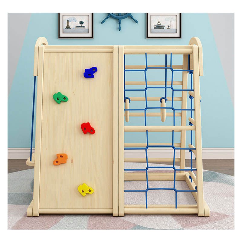 Indoor-Outdoor Holz-Kletterger – Kids Outdoor Gym Equipment Bewertung und Preis
