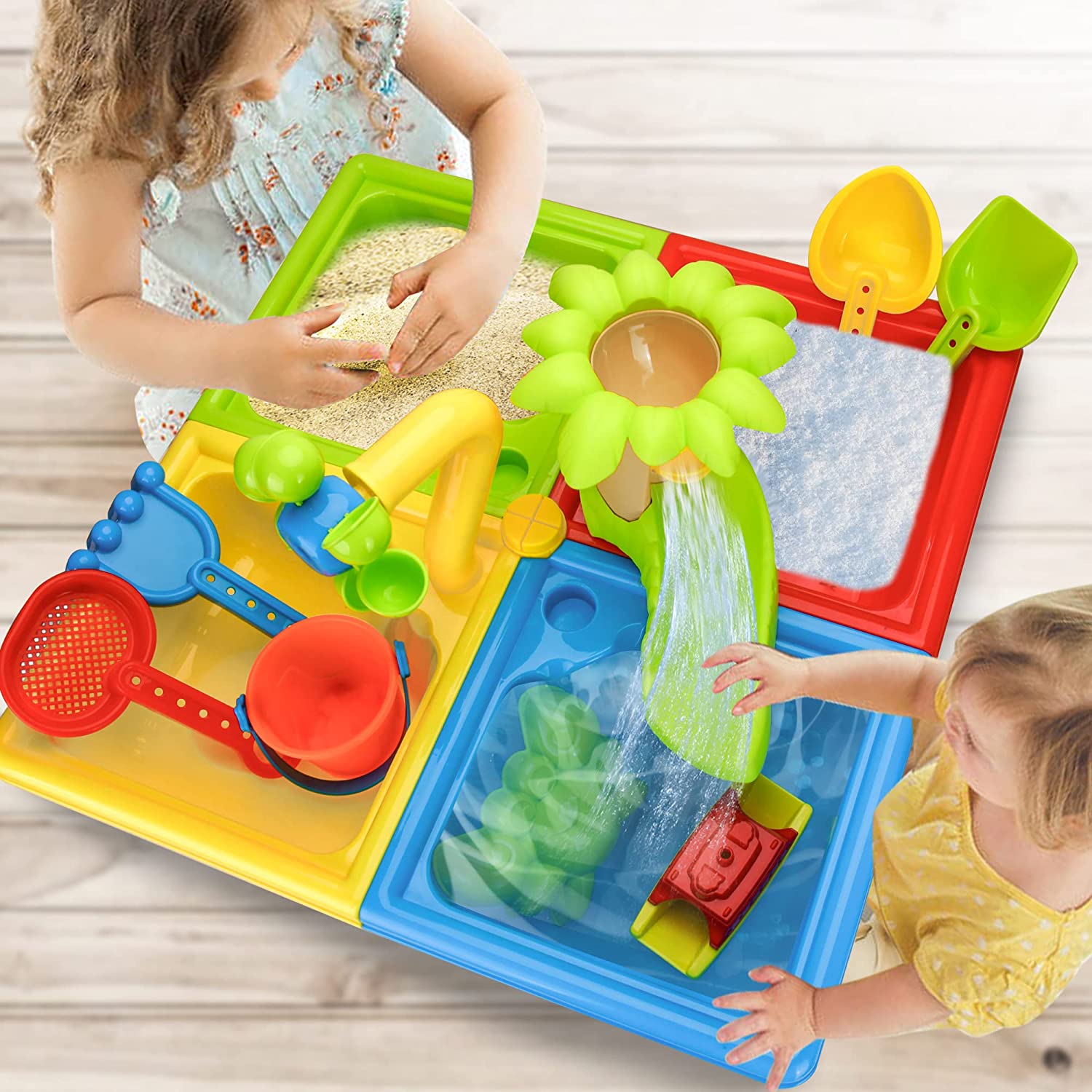 Strand tisch Sand spielen Spie – Kids Outdoor Water Toys Bewertung und Preis
