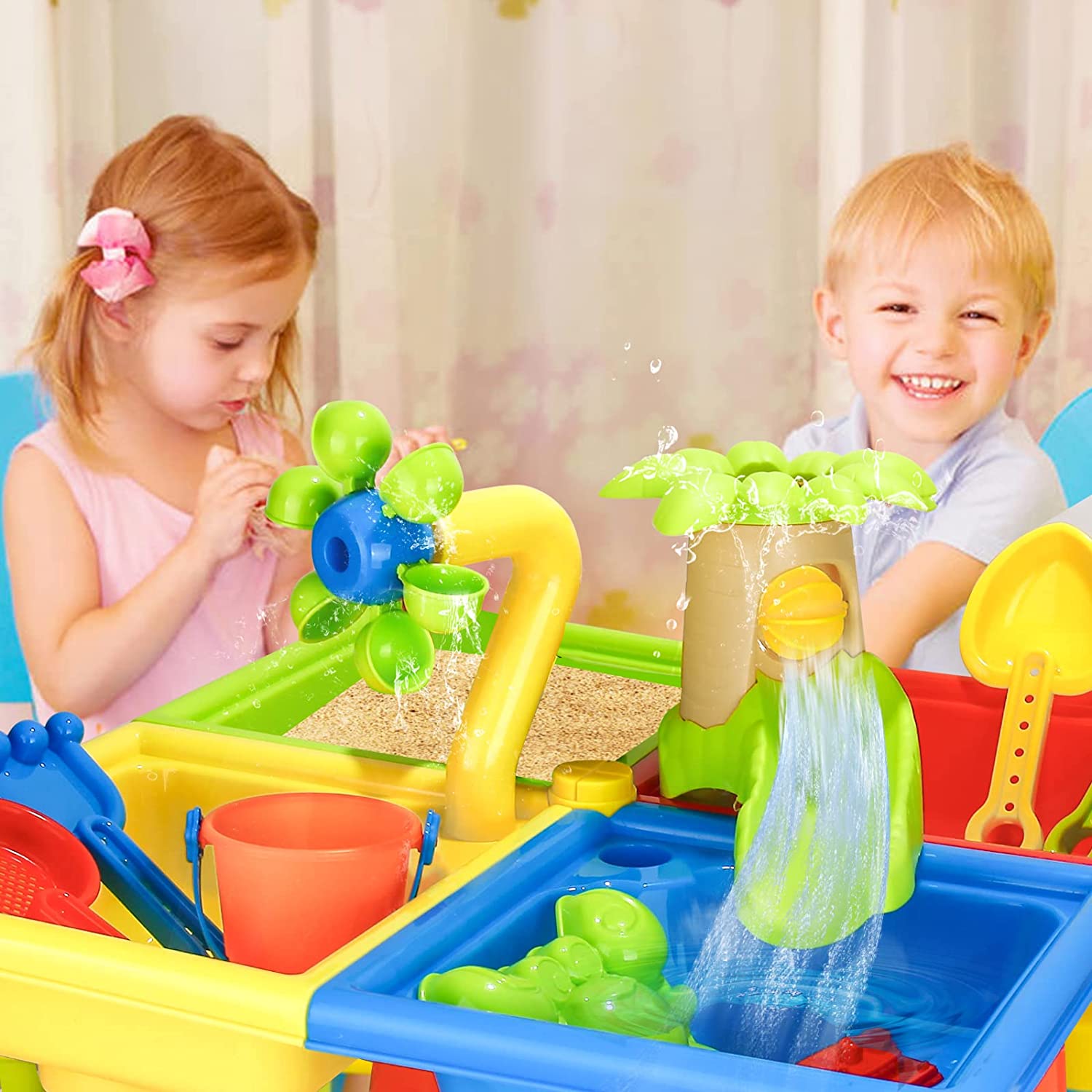 Strand tisch Sand spielen Spie – Kids Outdoor Water Toys Bewertung und Preis