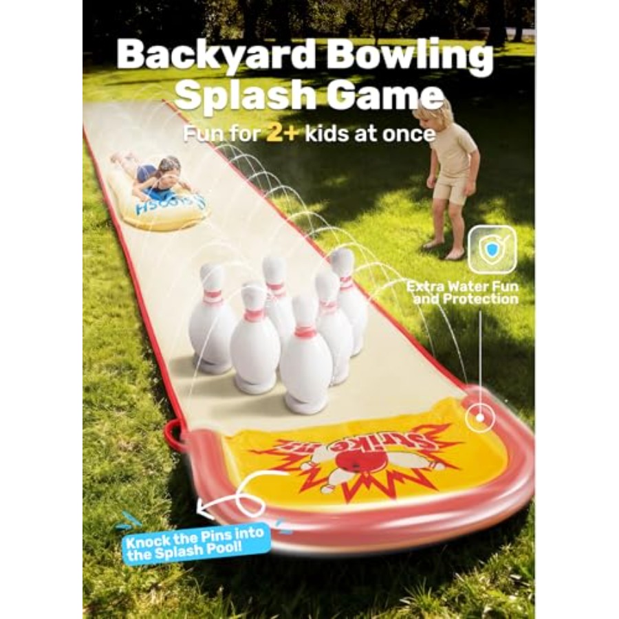 Garten-Wasserrutsche für Kinde – Kids Outdoor Slide Set Bewertung und Preis