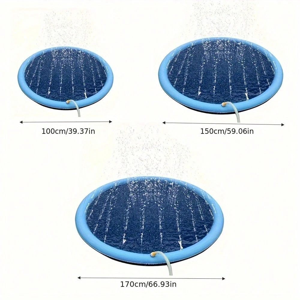 Hunde-Spritzmatte, dickes Spri – Slip Slide Water Mat Bewertung und Preis