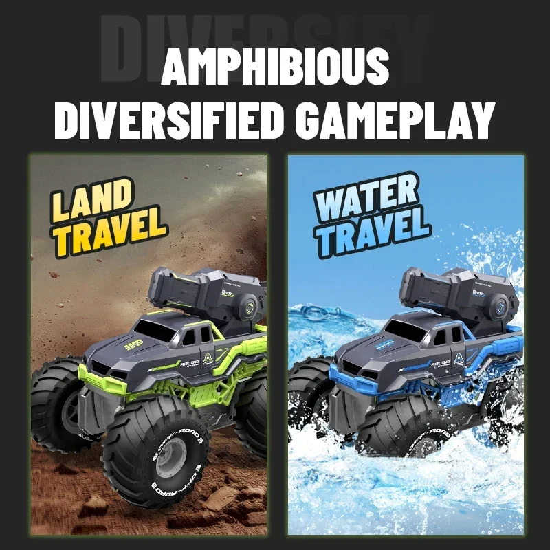 Amphibisches Rc-Auto, 2 Steuer – Kids Outdoor Vehicles Bewertung und Preis