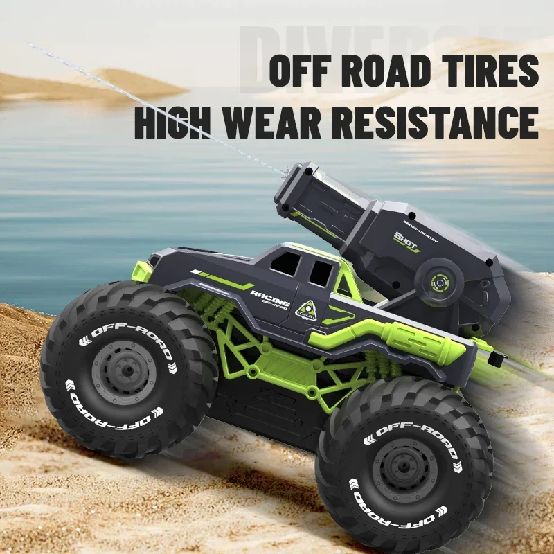 Amphibisches Rc-Auto, 2 Steuer – Kids Outdoor Vehicles Bewertung und Preis