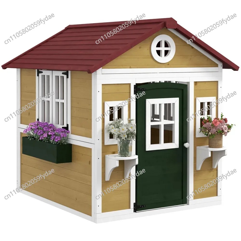 Outdoor-Kinderspielhaus, Holzs – Kids Outdoor Wooden Playhouse Bewertung und Preis