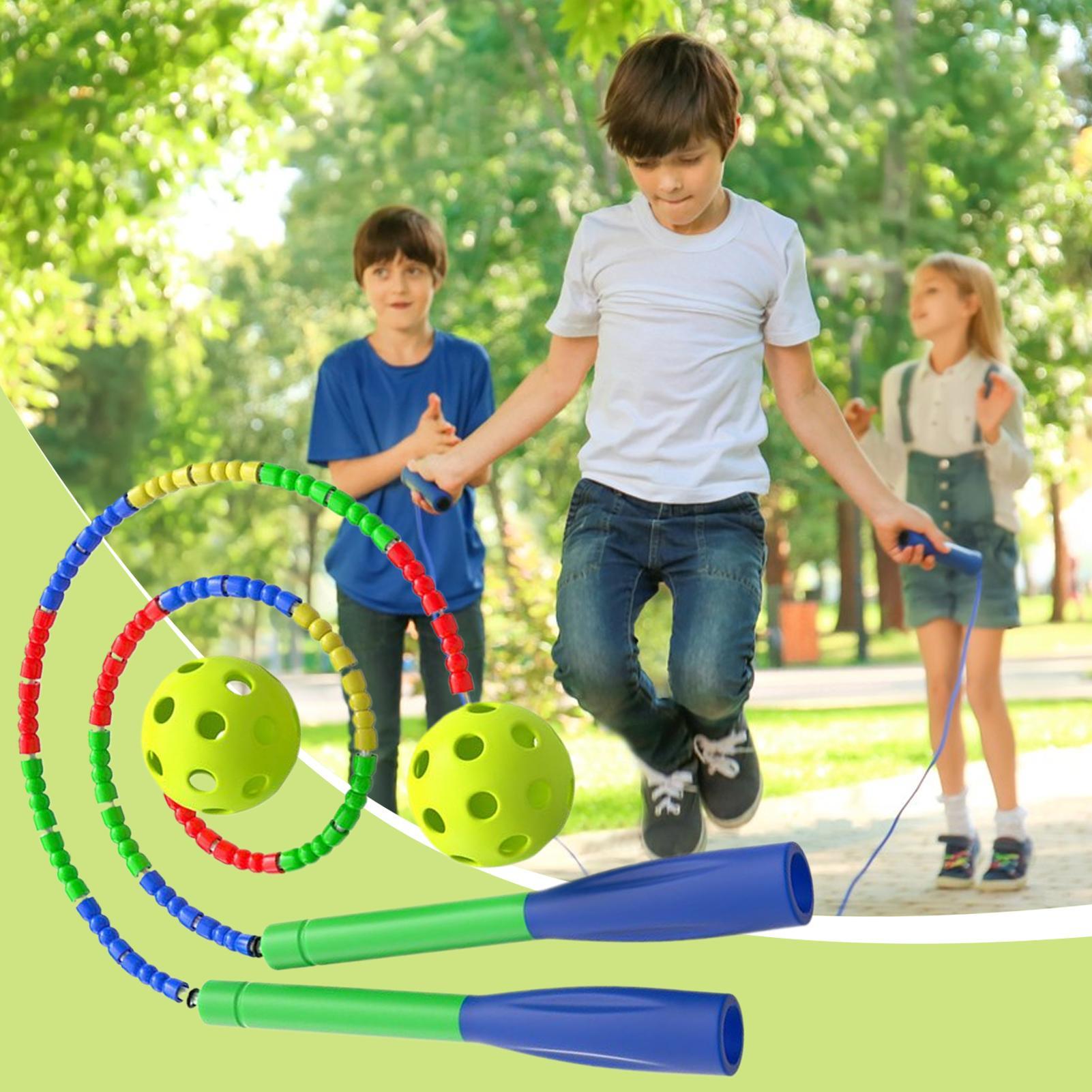 Springseil Springseil mit kabe – Kids Outdoor Gym Equipment Bewertung und Preis