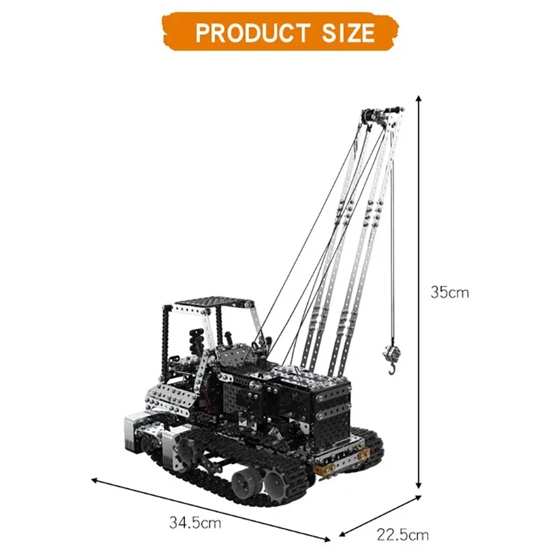 DIY Metall RC Kran Elektrische – Kids Outdoor Vehicles Bewertung und Preis