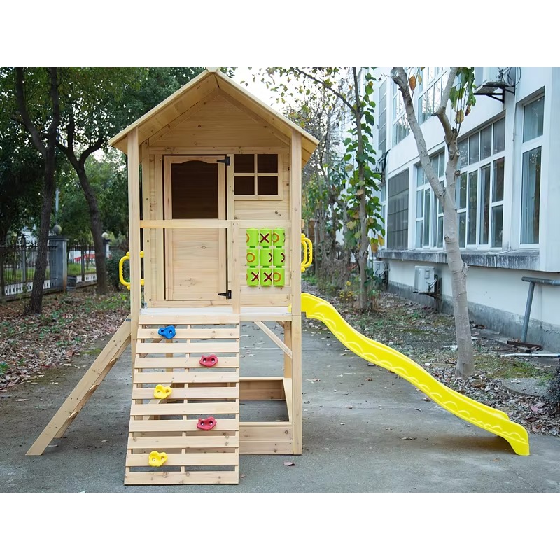 Kinder-Holz-Spielhäuser für de – Kids Outdoor Wooden Playhouse Bewertung und Preis