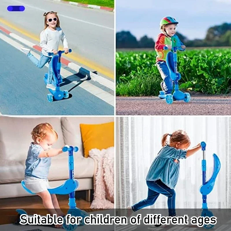 2-in-1-Kick-Scooter für Kinder – Kids Outdoor Ride On Bewertung und Preis
