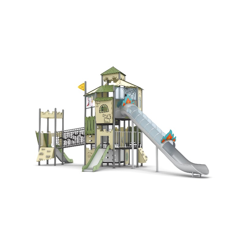 Holz-Outdoor-Spielplatzset mit – Kids Outdoor Wooden Playhouse Bewertung und Preis