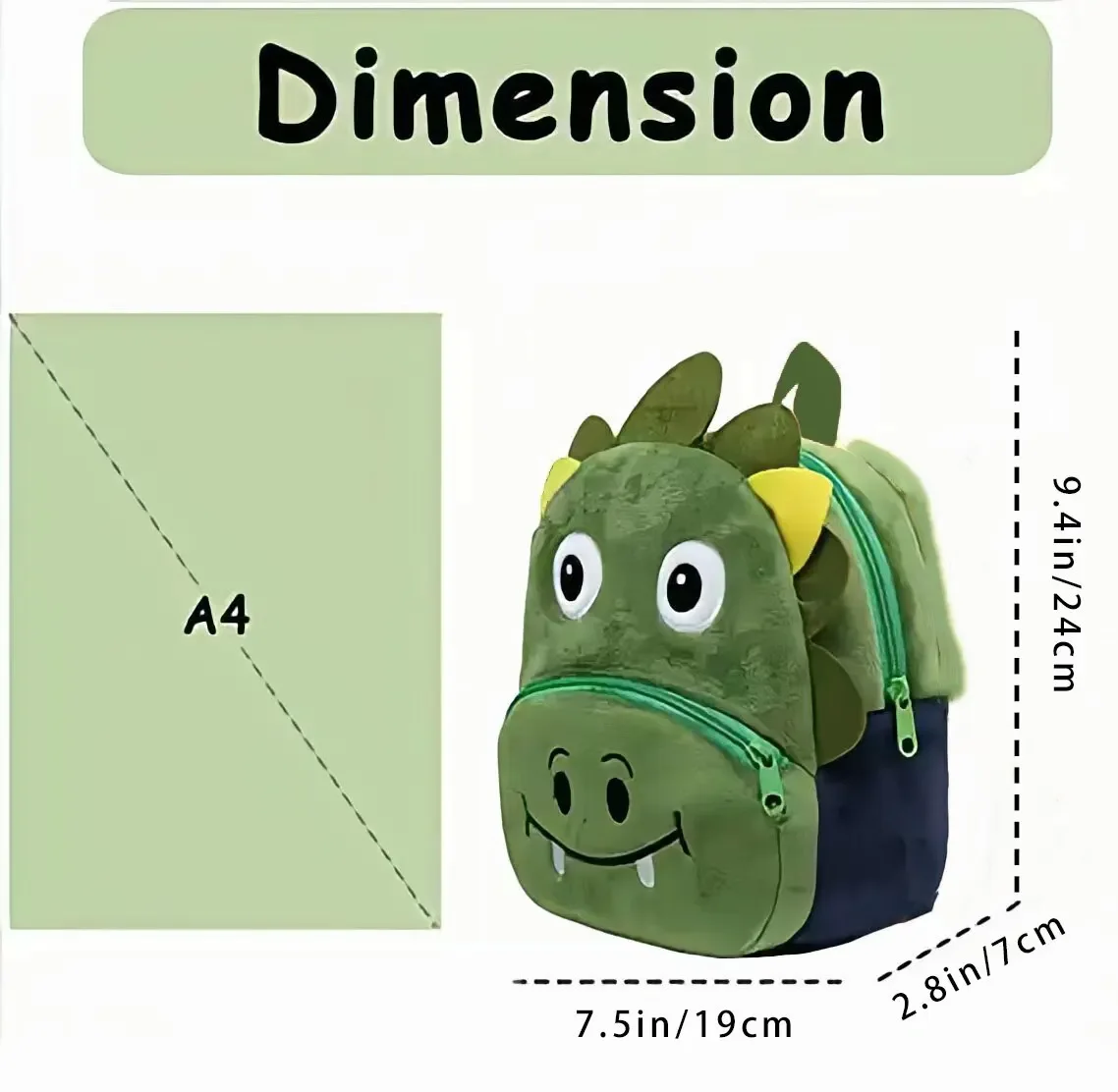 Neuer 3D-Cartoon-Tier-Plüsch-K – Kids Outdoor Backpack Bewertung und Preis
