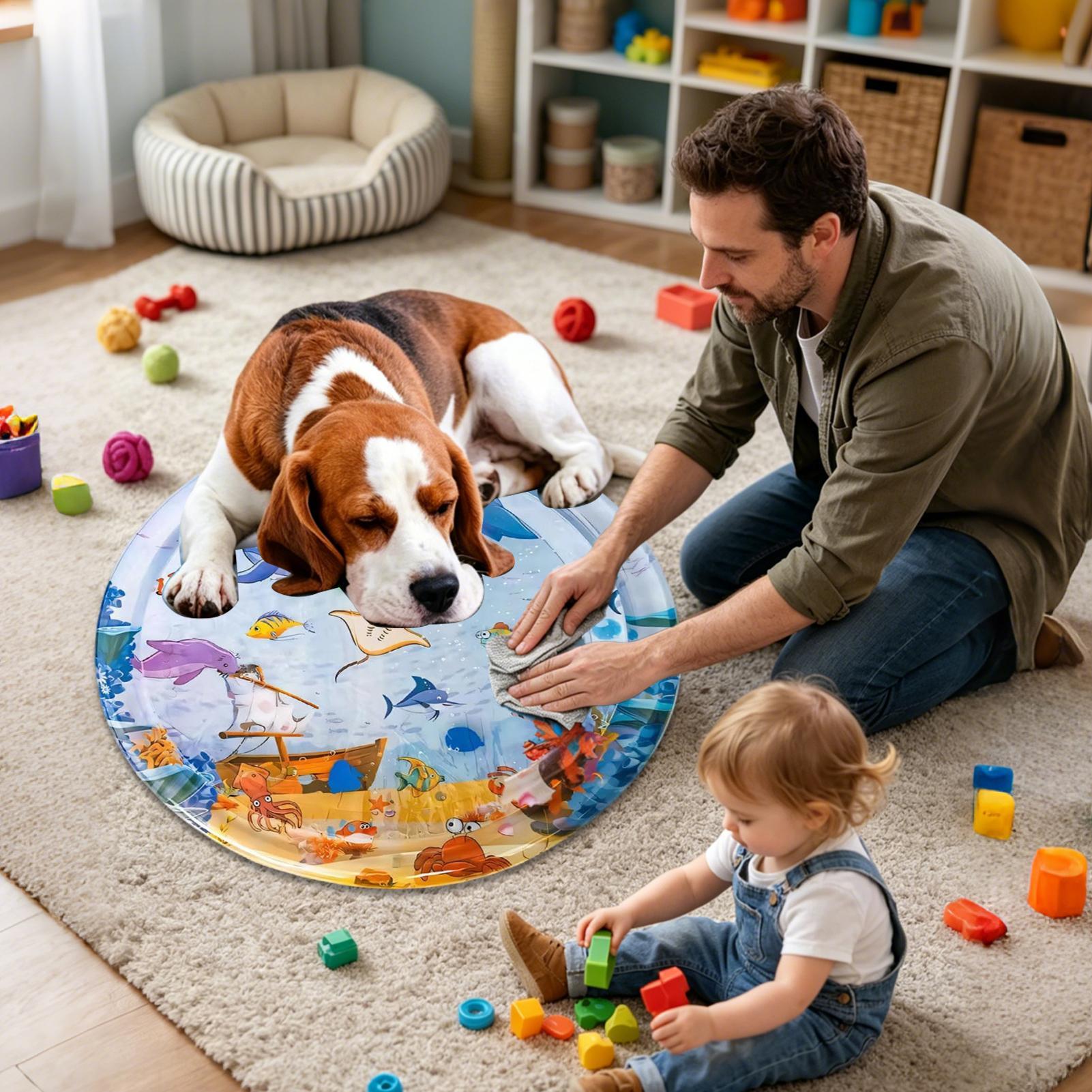 Interaktive Verdickte Katzensp – Slip Slide Water Mat Bewertung und Preis
