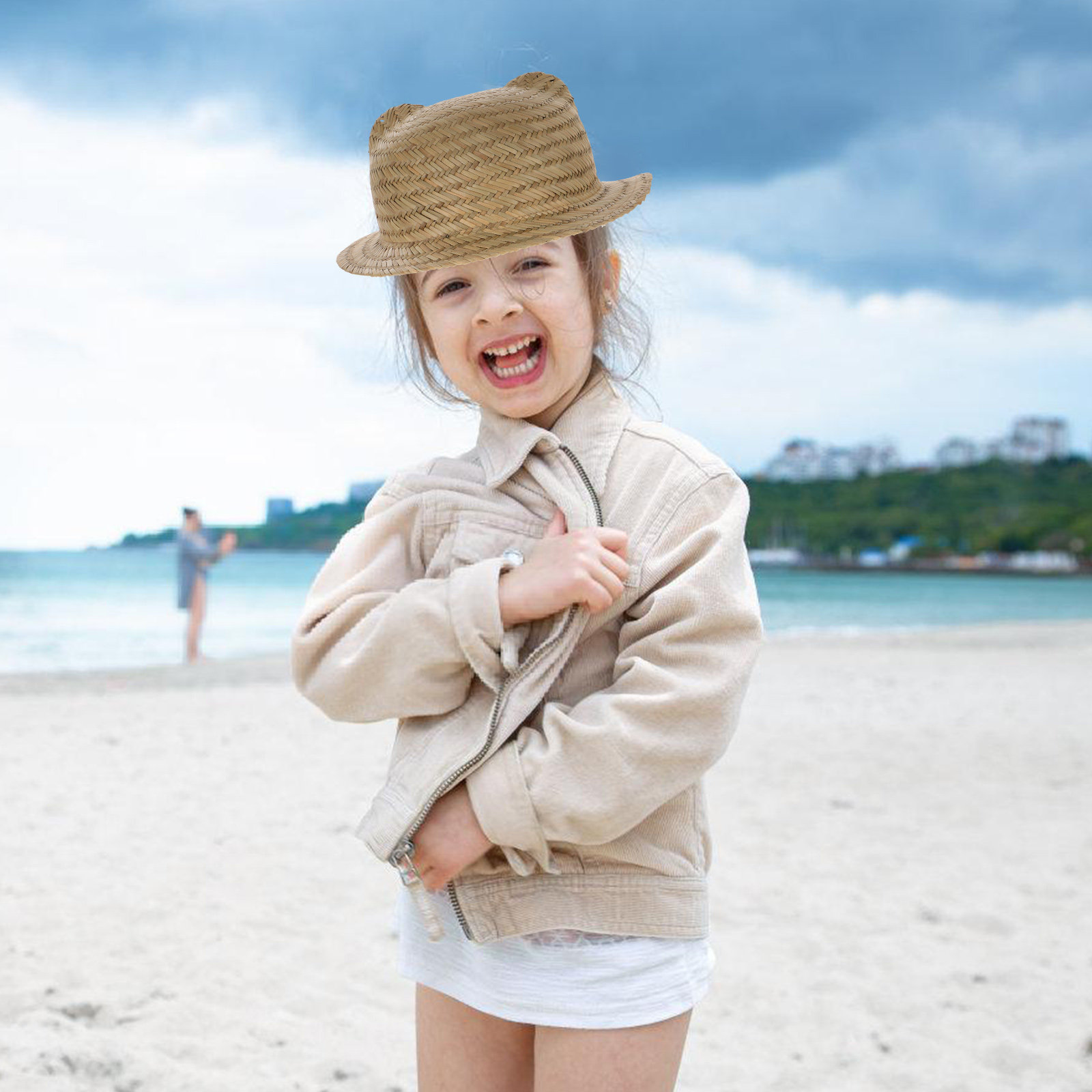 Kinder-Strohsonnenhut mit brei – Play Kids Outdoor Bewertung und Preis