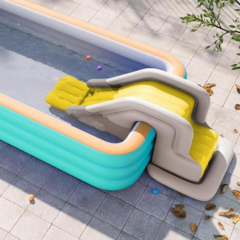 Aufblasbare Wasser rutsche Kin – Kids Outdoor Water Toys Bewertung und Preis